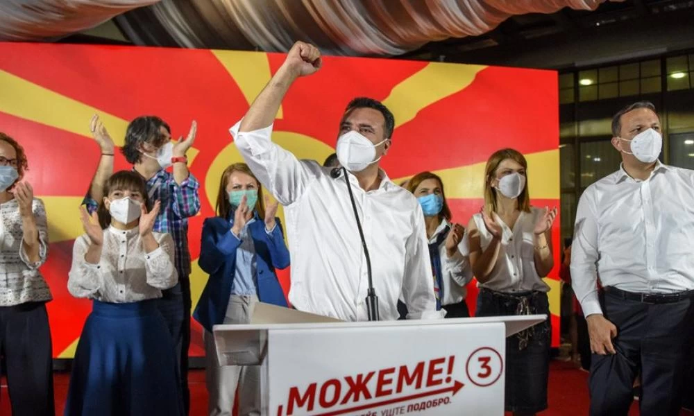 Εκλογές στα Σκόπια: Πρώτο με διαφορά δυο εδρών το κόμμα του Ζάεφ